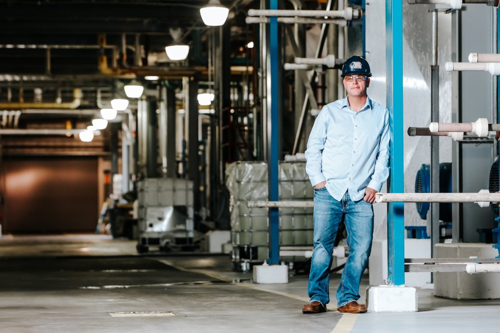 Lincolway Energy Plant Manager Chris Cleveland