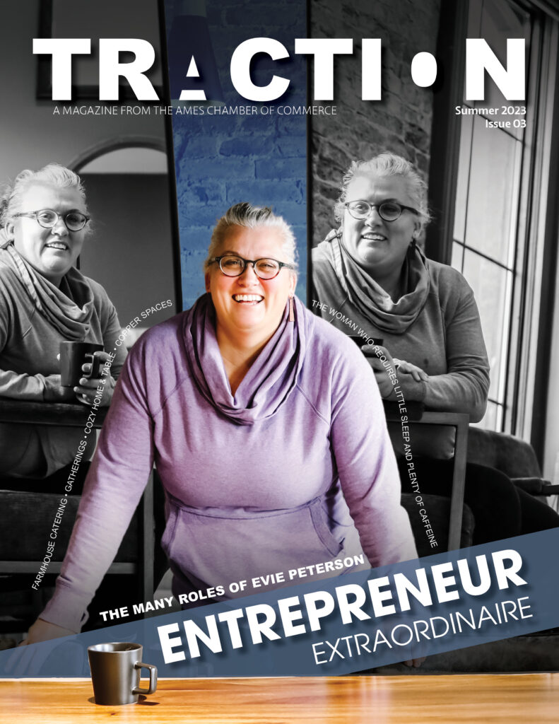 Cover of Tractions Issue 3 - Entrepreneur Extraordinaire