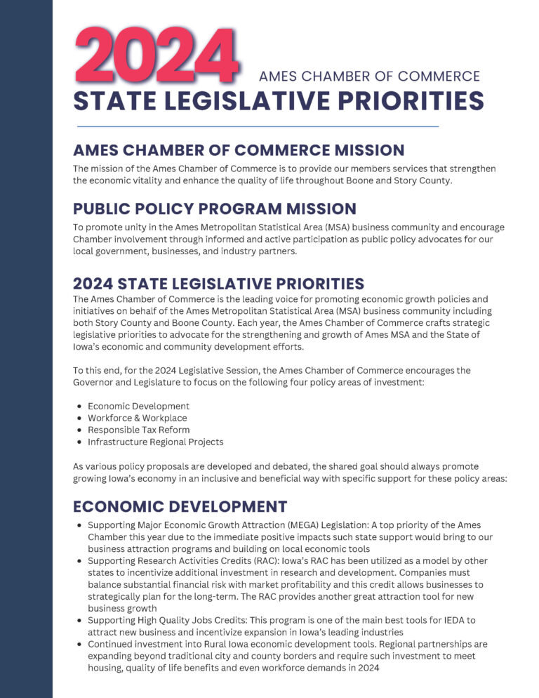 2024 State Legislative Priorities Document