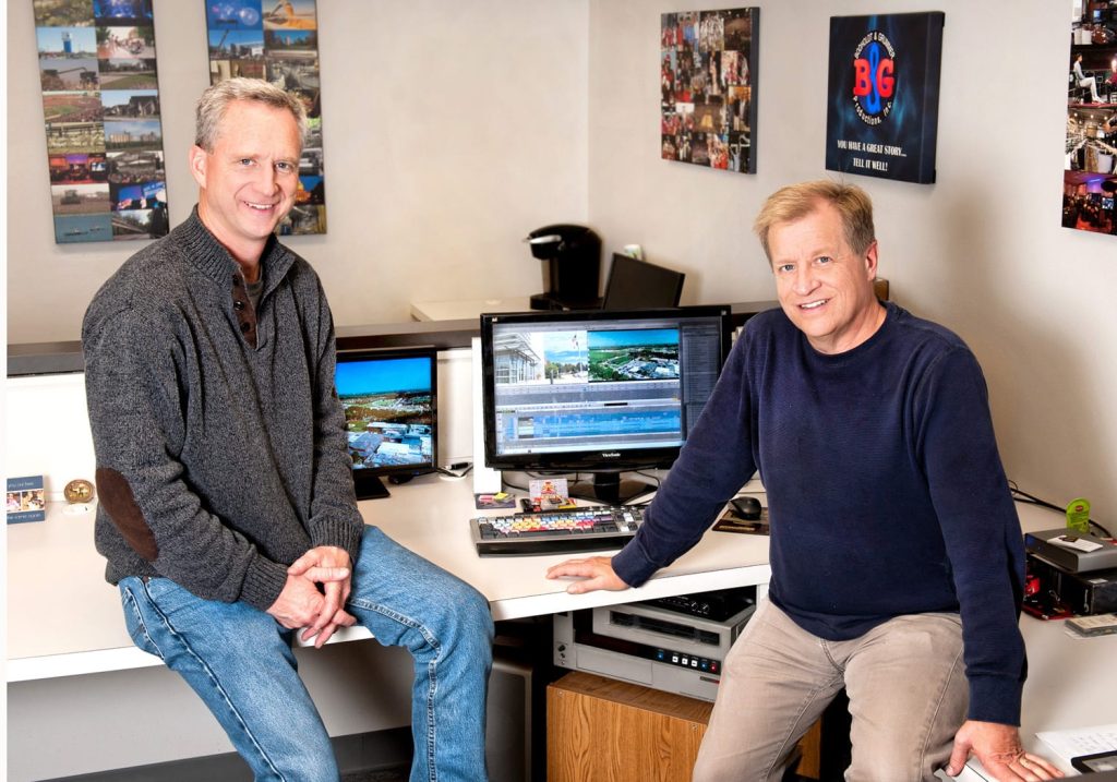 Rod Bodholdt and Jeff Grummer, owners of B & G Productions