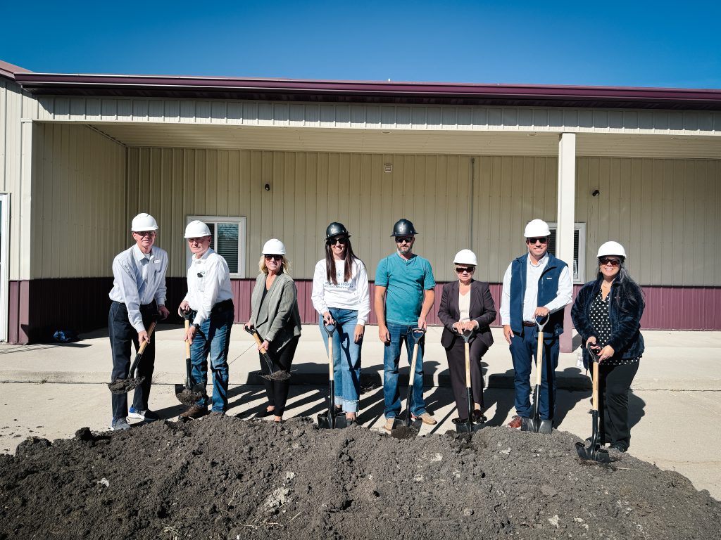 Stepping Stones Groundbreaking event in Slater, Iowa