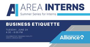 AREA Interns - 2025 Event 2 - Business Etiquette