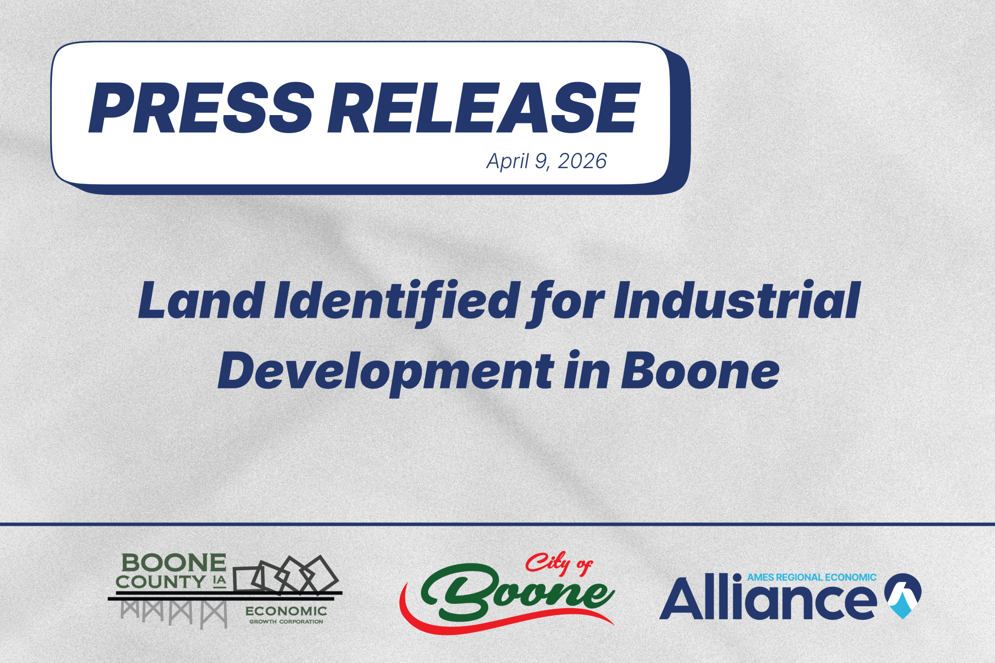 Land Identified for Industrial Development in Boone - Ames Regional ...