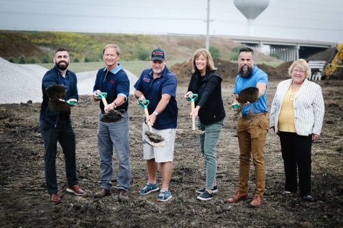 Cutting Edge Painting Groundbreaking (September 2023)