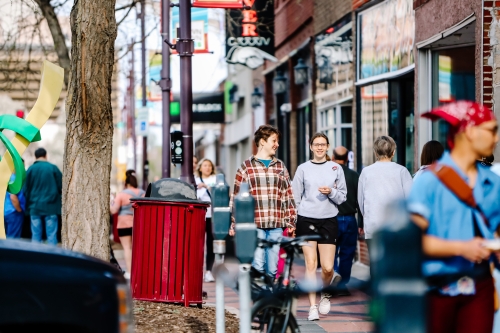 Music Walk in Downtown Ames (April 2023)