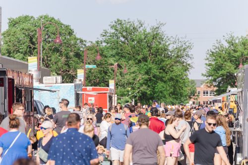 Foodtruck Showdown in Downtown Ames (May 2025)